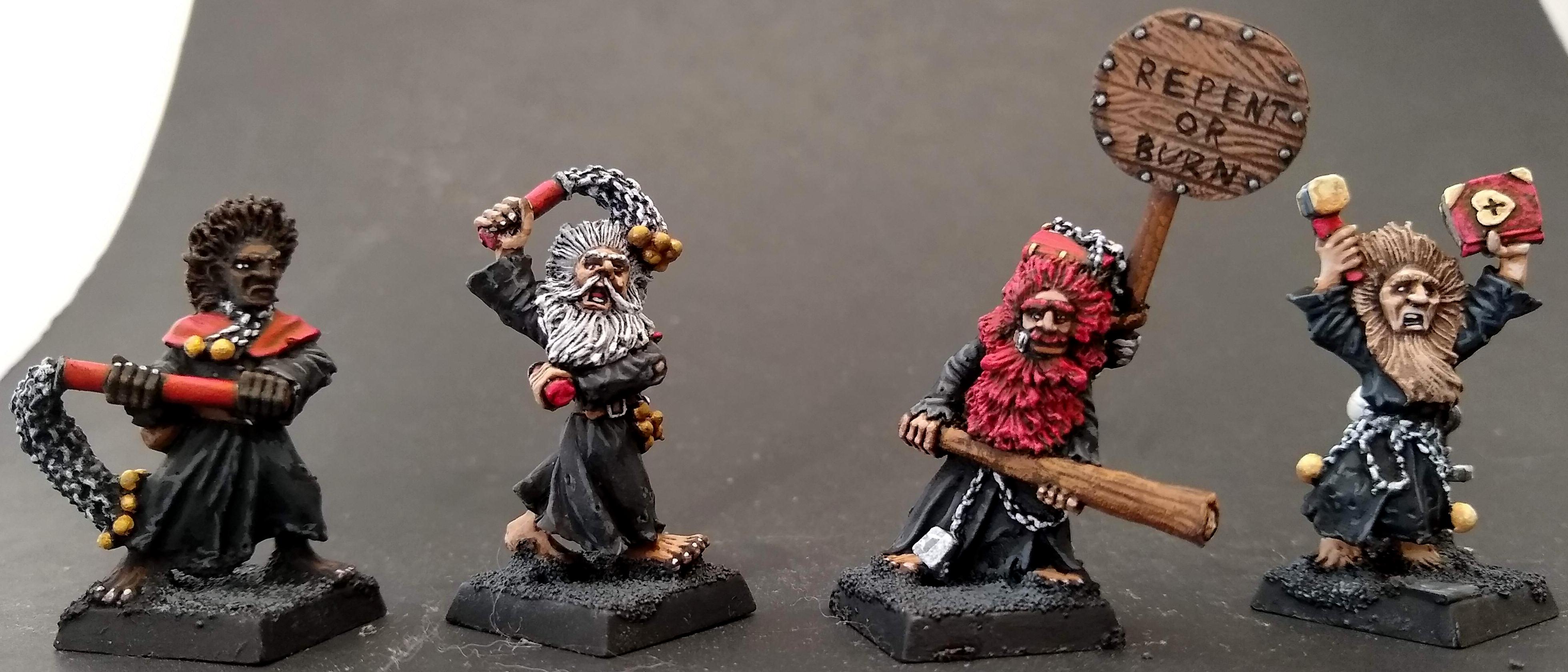 10 Flagellants Empire - Games Workshop Warhammer - Neufs Sur Sprue
